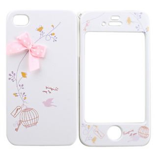 EUR € 4.59   Ganzkörper Case für iPhone 4/4s   pink ribbon & Cutie