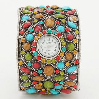 USD $ 13.99   Womens Fashionable Alloy Analog Quartz Bracelet Watch
