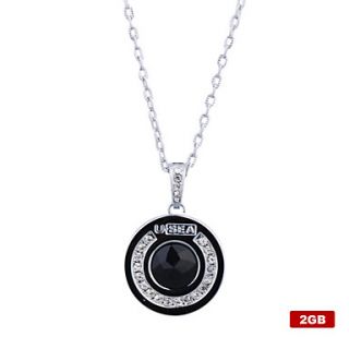 EUR € 14.71   2gb oscuro cristal de estilo collar de unidad flash