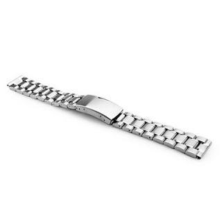 USD $ 8.69   Unisex Stainless Steel Watch Band 16MM (Silver),