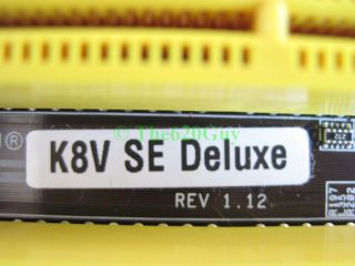 Asus K8V SE Deluxe Socket 754 VIA K8T800 Motherboard + AMD Athlon 64
