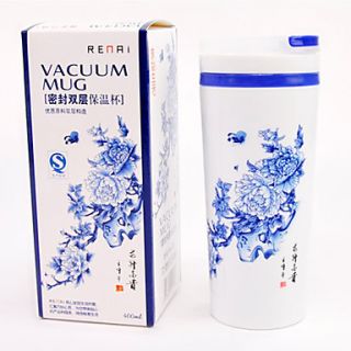 EUR € 6.06   bloemen double layer afdichting vacuüm mok (400ml