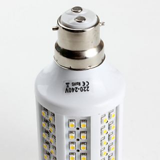 B22 SMD 3528 156led 500lm 8,5 W warmweiß Mais Glühbirnen (220 240V)