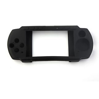 Silicon Skin Protector Case for Sony PSP 3000 (Black)