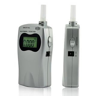 USD $ 21.99   Breathalyzer with LCD screen Alcohol Tester,