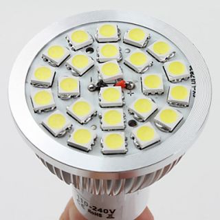 EUR € 5.79   GU10 24 5050 smd 3.5W 300lm 6000 6500K naturligt hvidt