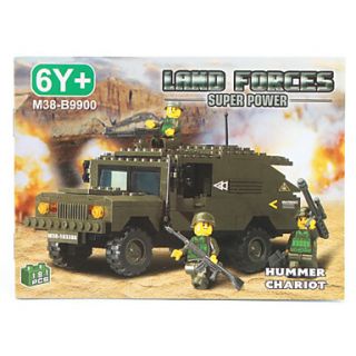 SLUBAN 3D DIY Puzzle Combat Vehicle Building Blocks Bricks Toy Sets