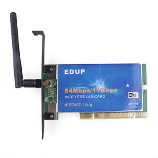 EUR € 24.92   EDUP 54mbps/11mbps Wireless LAN Karte IEEE 802.11b / g