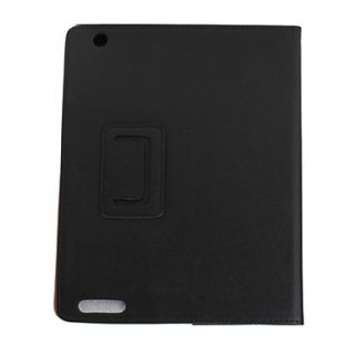 USD $ 12.79   High quality Cross grain PU Leather Case for ipad2(Black