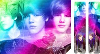 Justin Bieber Wii Skins New Design Laminated 4 Easy Fit
