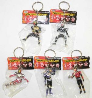 Japan Banpresto Kamen Masked Rider Complete Set of 5 Keyching Faiz