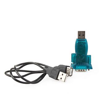 USD $ 4.29   USB to RS232 Dongle with Extension Cable,