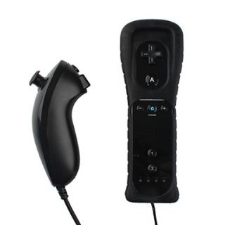 Remote MotionPlus and Nunchuk Controller with Case for Wii/Wii U