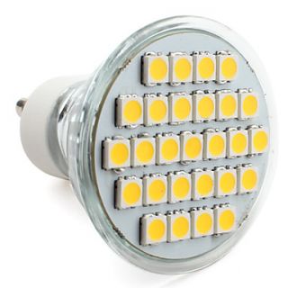 5050 SMD 4W 300LM 2800 3300K Warm White Light LED Spot Bulb (220 240V