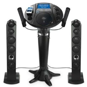 New The Singing Machine Pedestal Karaoke System ISM 1030 with Speakers