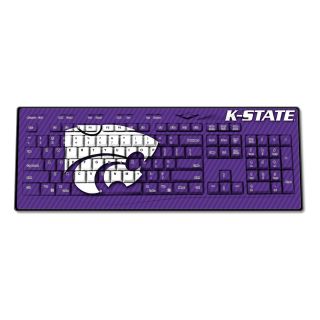 Kansas State Wildcats Wired USB Keyboard New