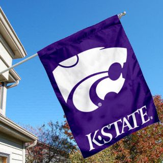 Kansas State Wildcats KSU University College House Flag