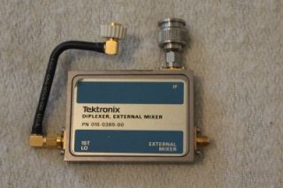 Tektronix Diplexer External Mixer 015 0385 00 Waveguide Adapter 278X