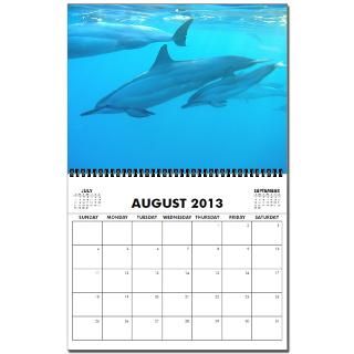 Spinner Dolphins 2013 Wall Calendar by hawaiidolphin