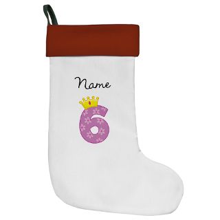 Gifts  6 Home Decor  Personalized Princess 6 Christmas Stocking