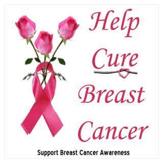 Wall Art  Posters  Help Cure Breast Cancer Poster