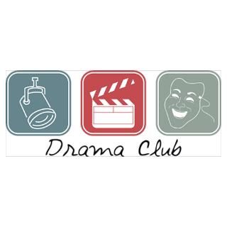 Wall Art  Posters  Drama Club (Squares) Poster