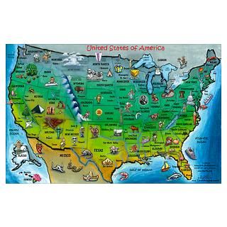 Map Posters & Prints