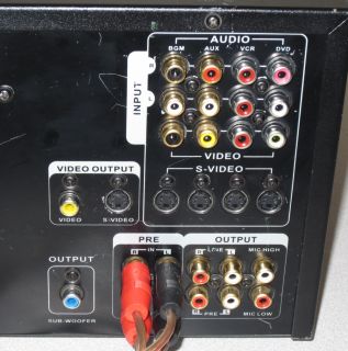 Idolpro IP 999 4 Channel 600 Watt Karaoke Mixer Amplifier