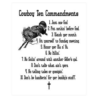 Ten Commandments Posters & Prints