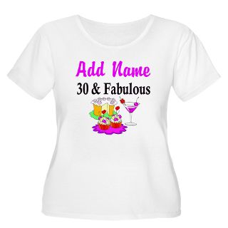 30 Gifts  30 Plus Size  HAPPY 30TH BIRTHDAY T Shirt