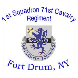 Wall Art  Posters  1st Squadron 71st Cav Poster