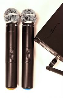 Technical Pro WM1201 Karaoke DJ Dual Wireless Microphone System UHF