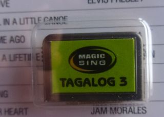 New Magic Sing Tagalog 3 Karaoke Music Star Song Chip