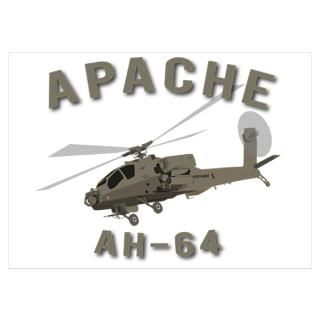 Wall Art  Posters  Apache AH 64 Poster