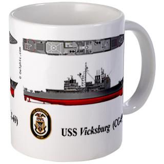USS Vicksburg (CG 69) Mug