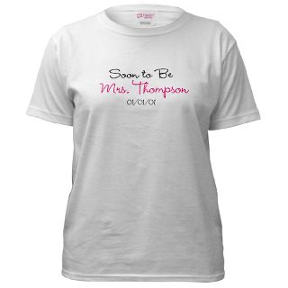 Bride Gifts  Bride T shirts  Custom Soon to Be Mrs. Tee