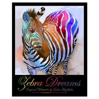 Wall Art  Posters  Zebra Dreams Poster