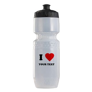 Custom Gifts  Custom Water Bottles  Custom I Heart Trek Water