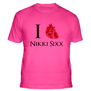Love Nikki Sixx Gifts & Merchandise  I Love Nikki Sixx Gift Ideas