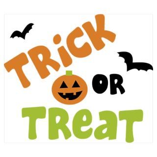 Wall Art  Posters  Trick Or Treat Poster