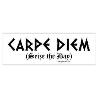 Wall Art  Posters  Carpe Diem Poster