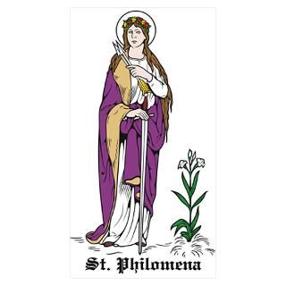 Wall Art  Posters  St. Philomena Poster