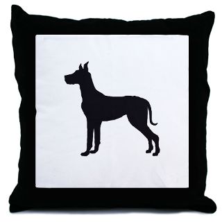 Great Danes Pillows Great Danes Throw & Suede Pillows  Personalized