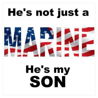 Wall Art  Posters  Marine   My Son Poster