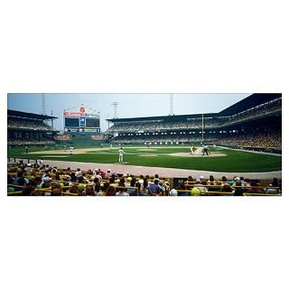 Wall Art  Posters  Spectators watching a baseball