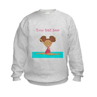 Gifts  Sweatshirts & Hoodies  Brown haired gymnast Sweatshirt