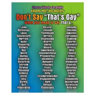 Wall Art  Posters  Choose Words Carefully 16x20