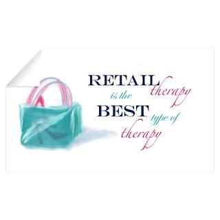 Wall Art  Wall Decals  Retail Therapy Wall Decal