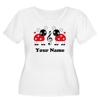 Band Gifts  Band Plus Size  Personalized Music Ladybug T Shirt
