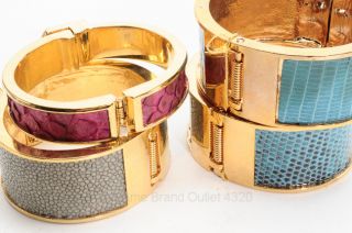 1K Kara Ross 4 Piece Gold Metal Cuff Animal Bracelet Jewelry Repair